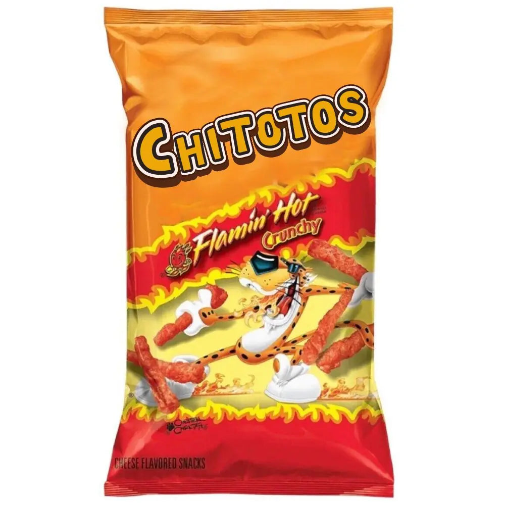 Chitotos Flamin Hot Crunchy 99g