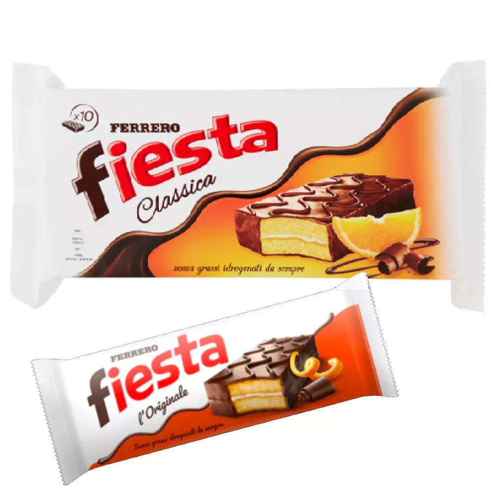 Ferrero Kinder Fiesta Classica  Schokoküchlein mit Orange 360g