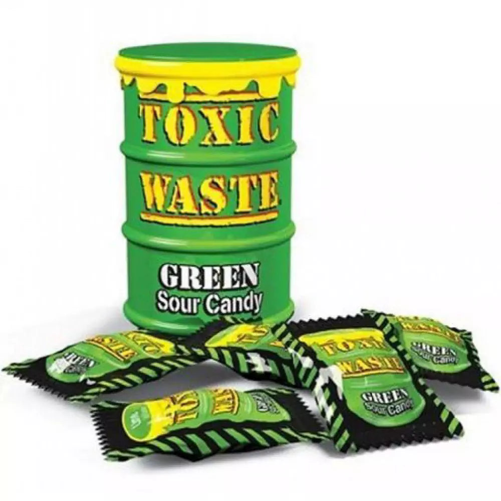 Toxic Waste - Green Sour Candy 42g
