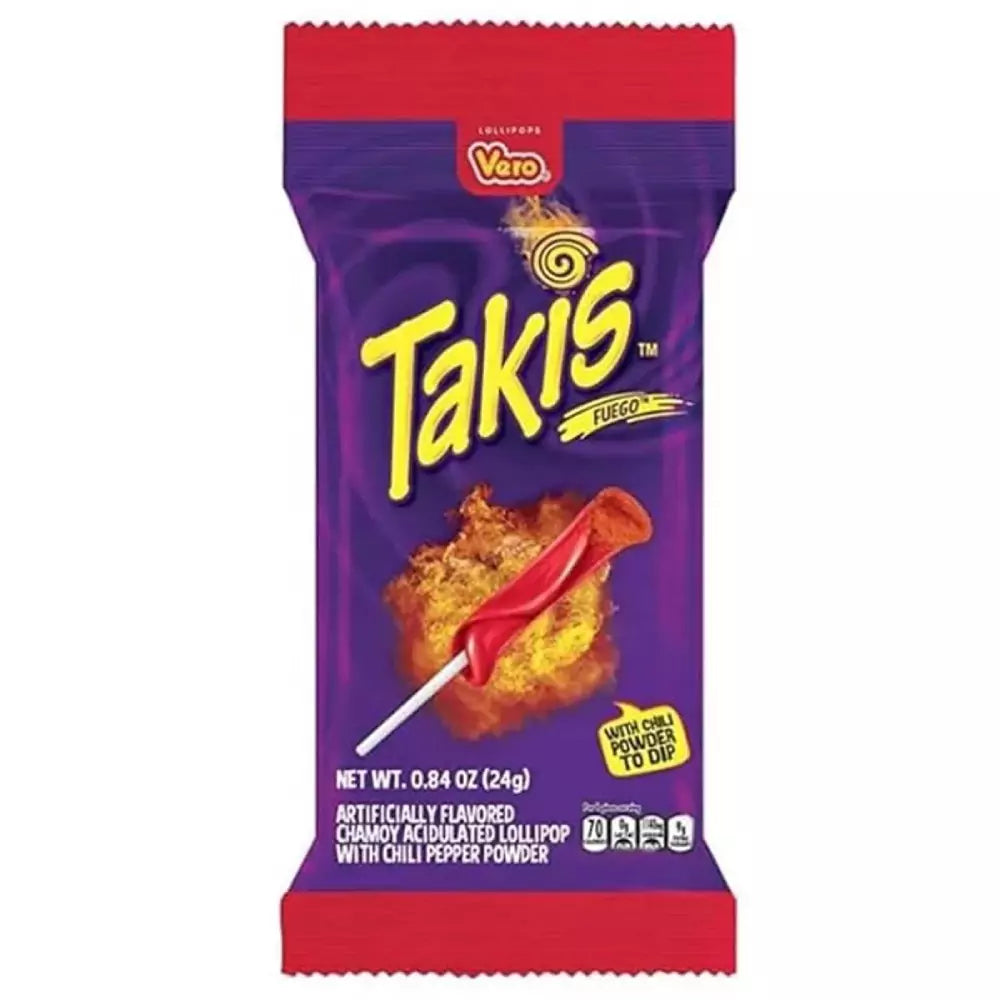 Takis Lollipop Fuego 24g